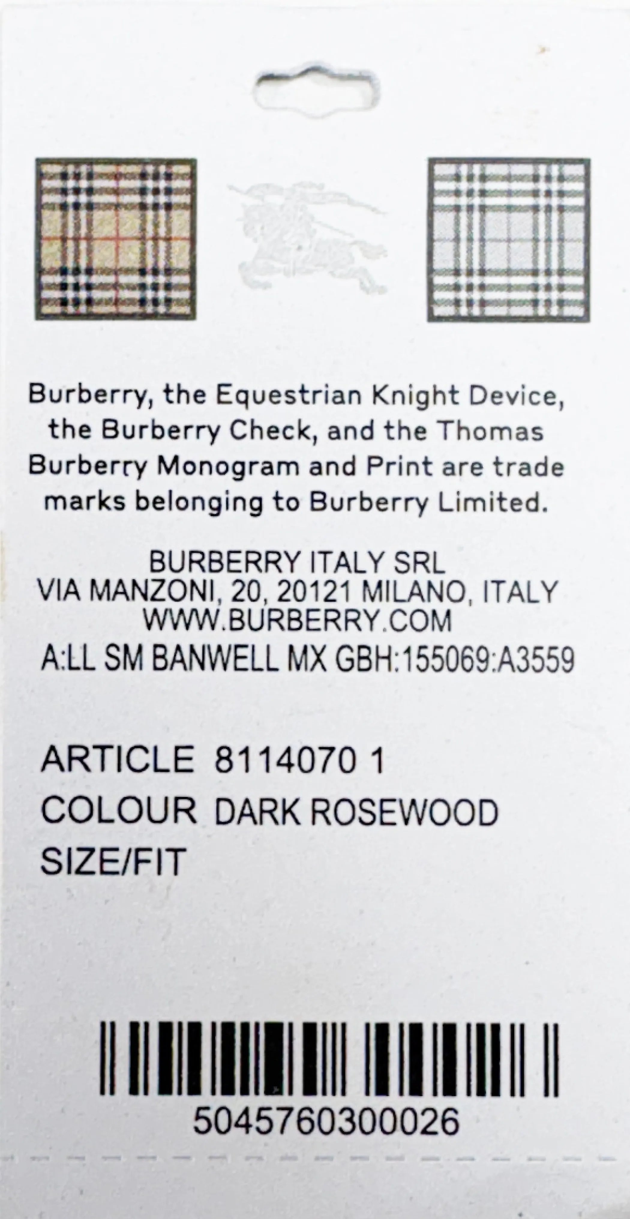 Burberry Banwell London Tote Bag