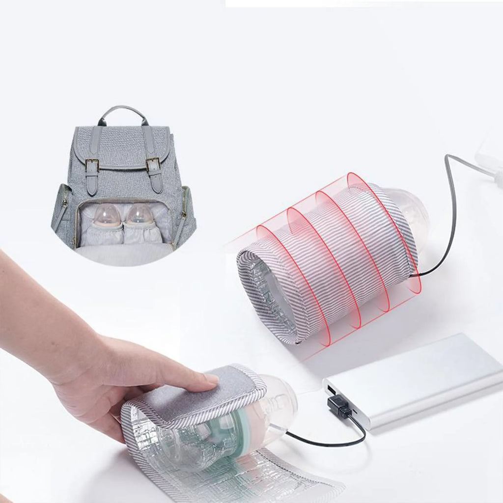 Tweed Diaper Backpack