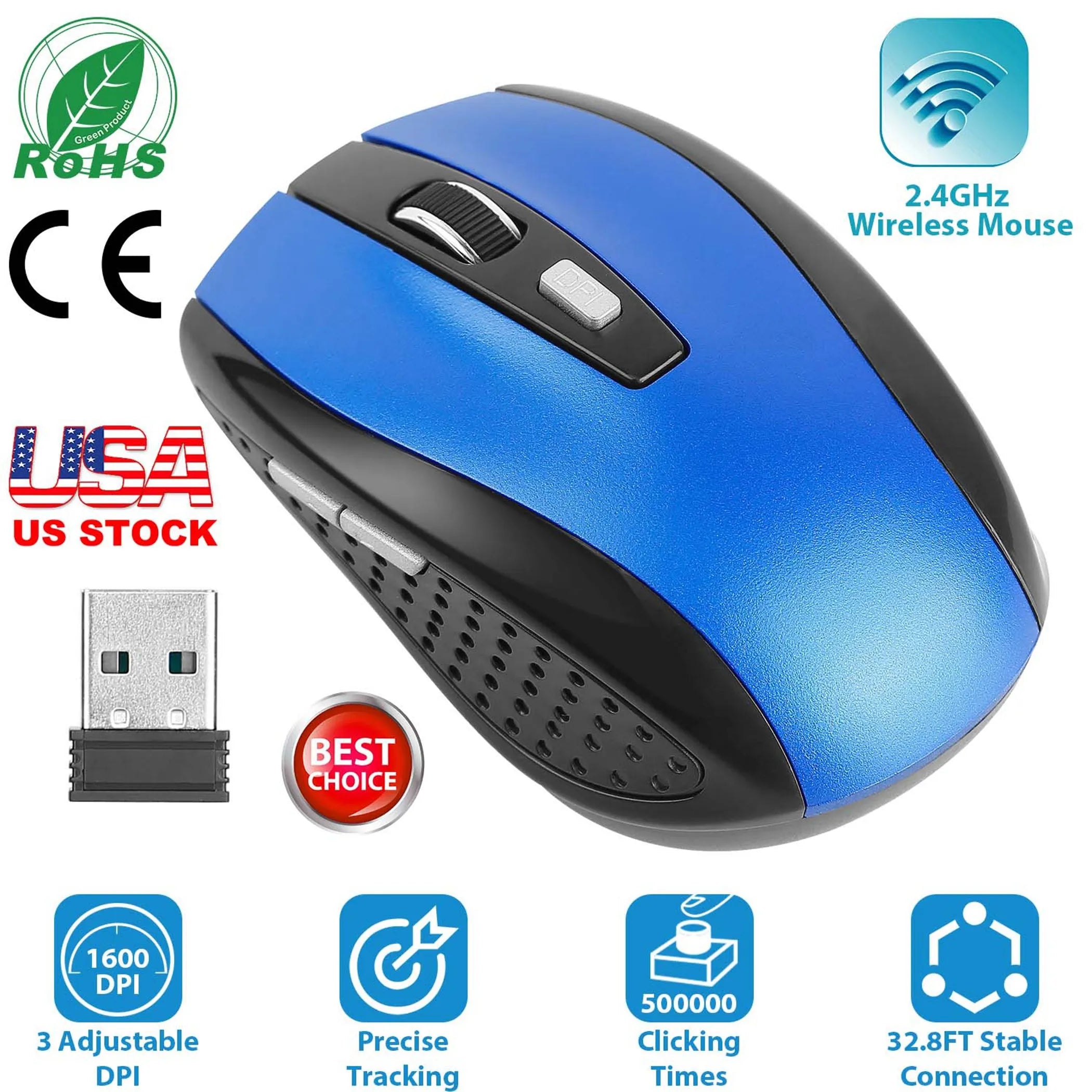 2.4G Wireless Gaming Mouse Optical Mice