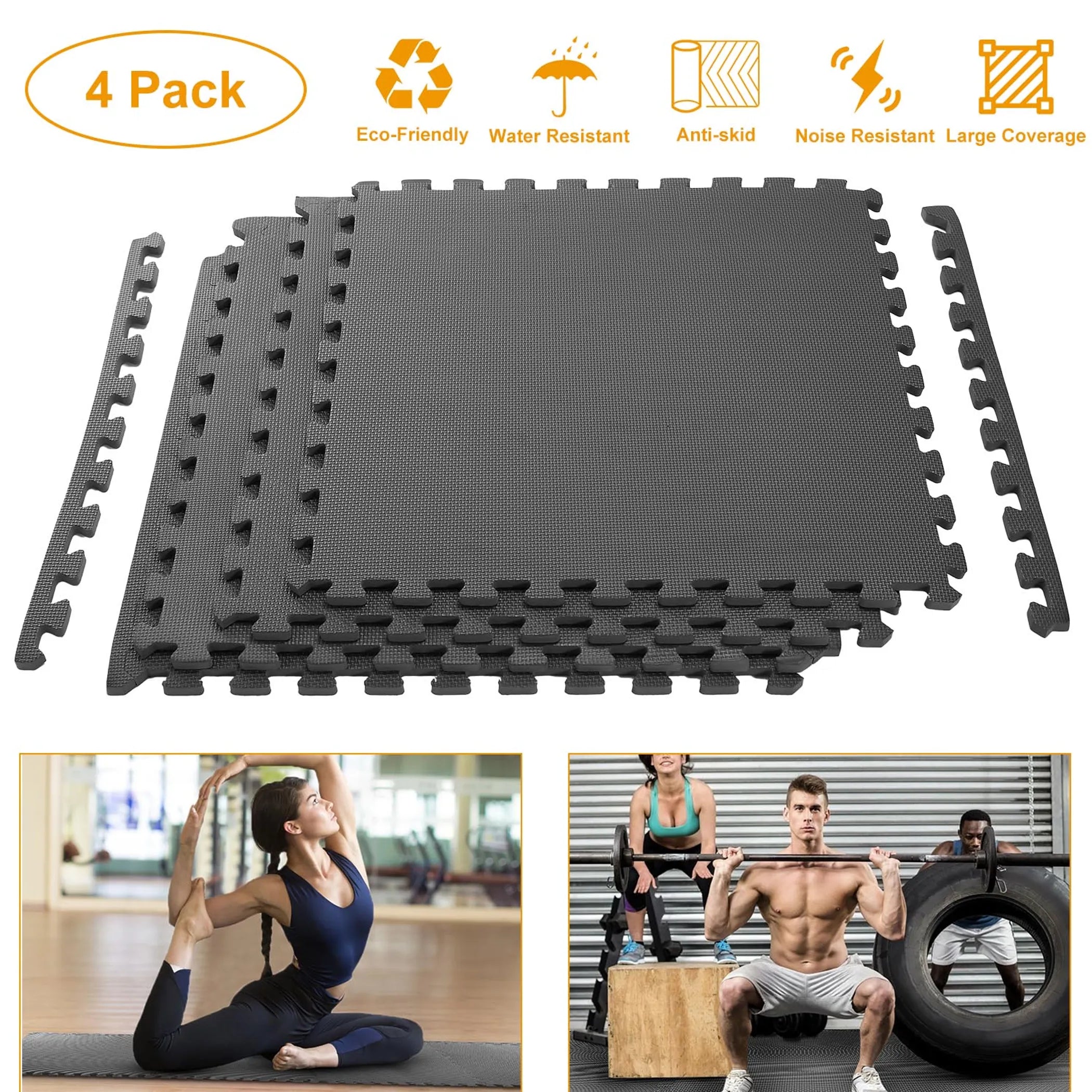 Puzzle Exercise Mat Foam Gym EVA Mat