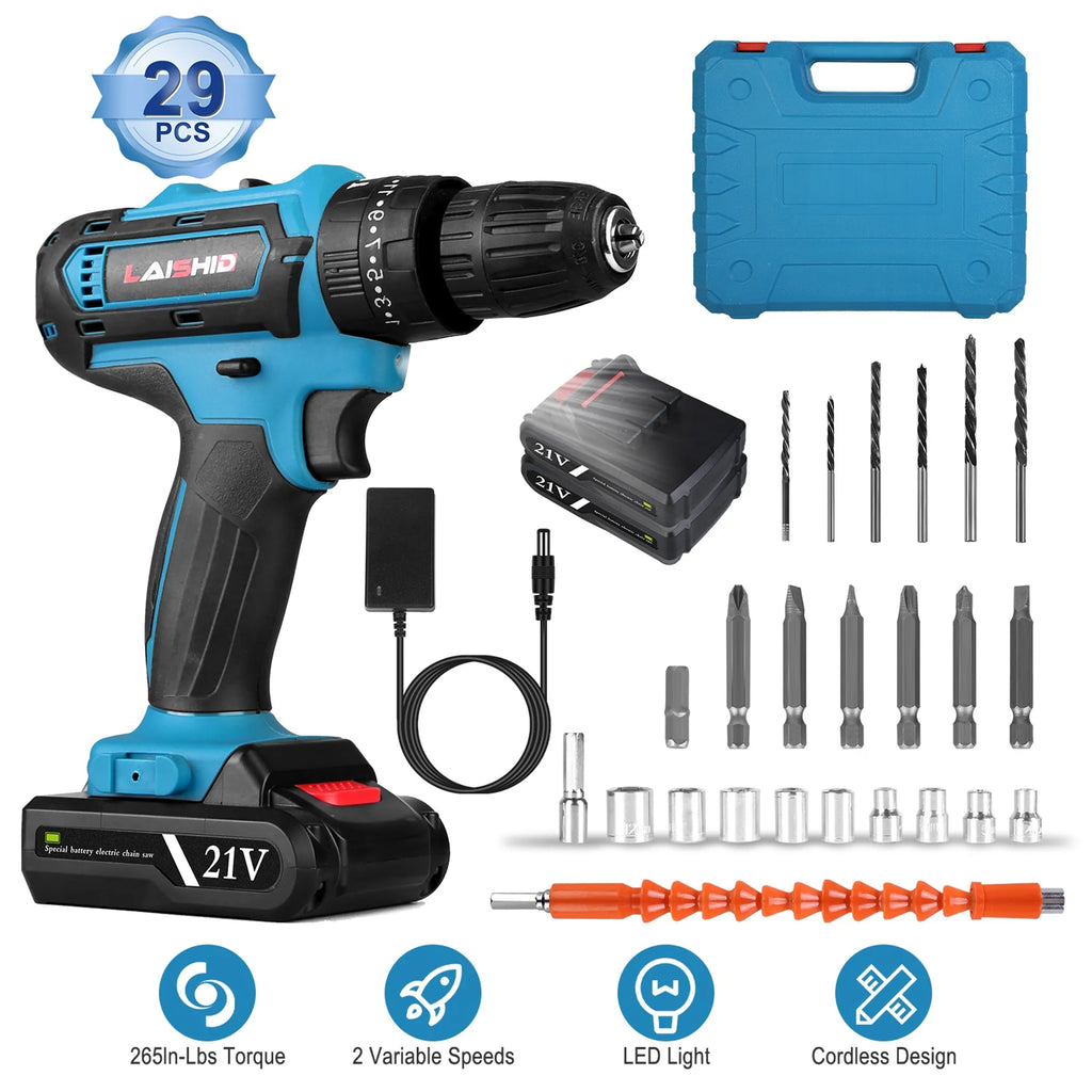 Cordless Drill Set