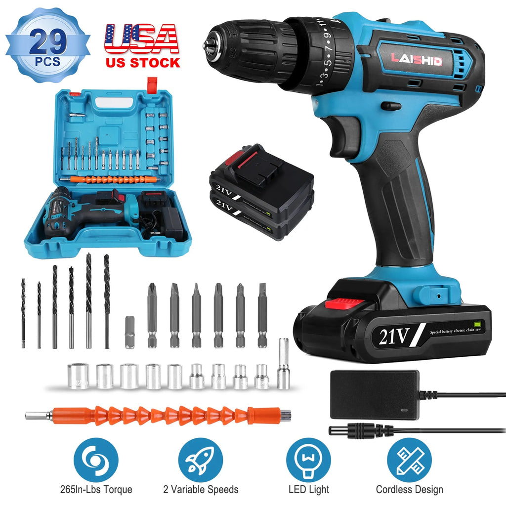 Cordless Drill Set