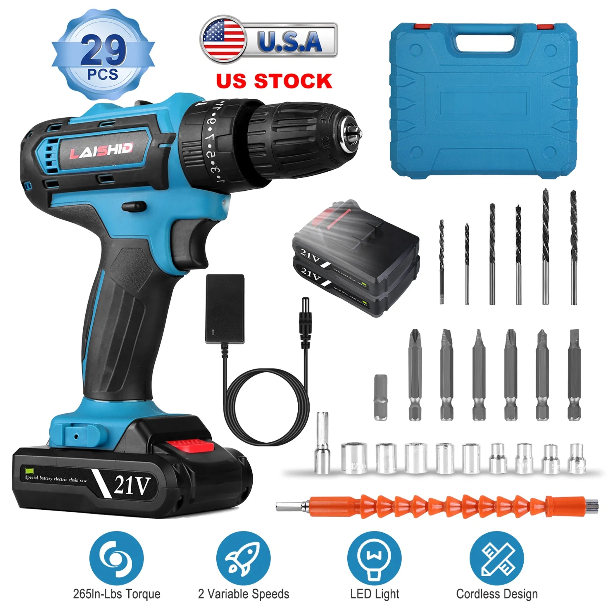 Cordless Drill Set