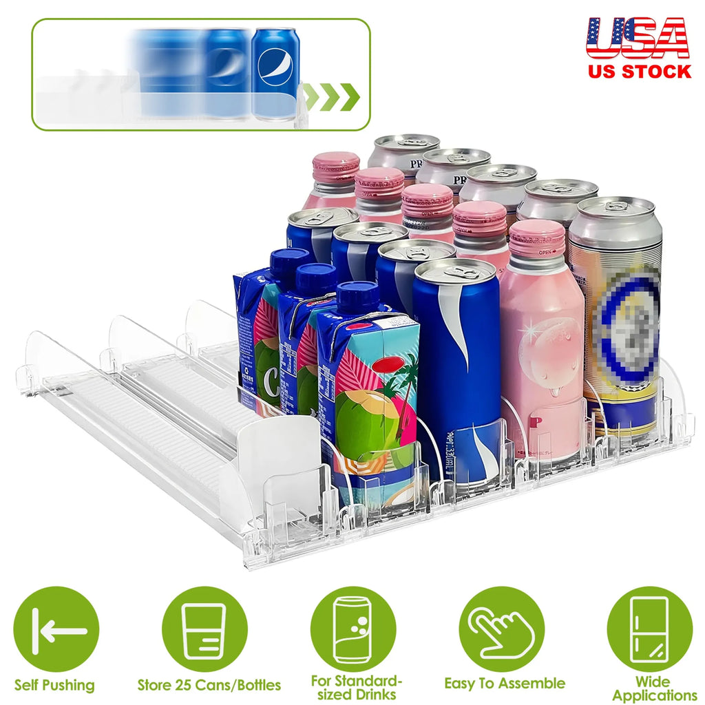 Drink Organizer for Fridge Spring
