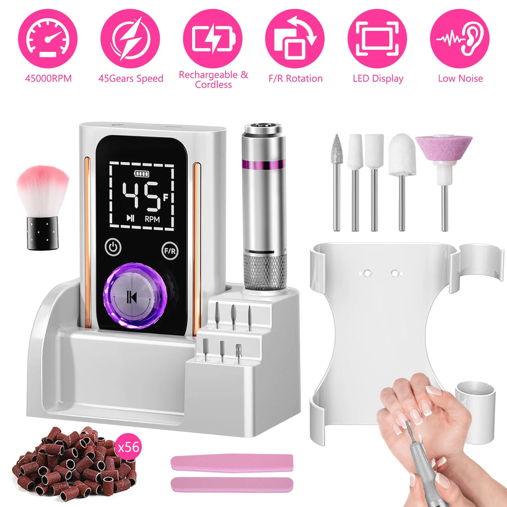 Portable Electric Nail Drill