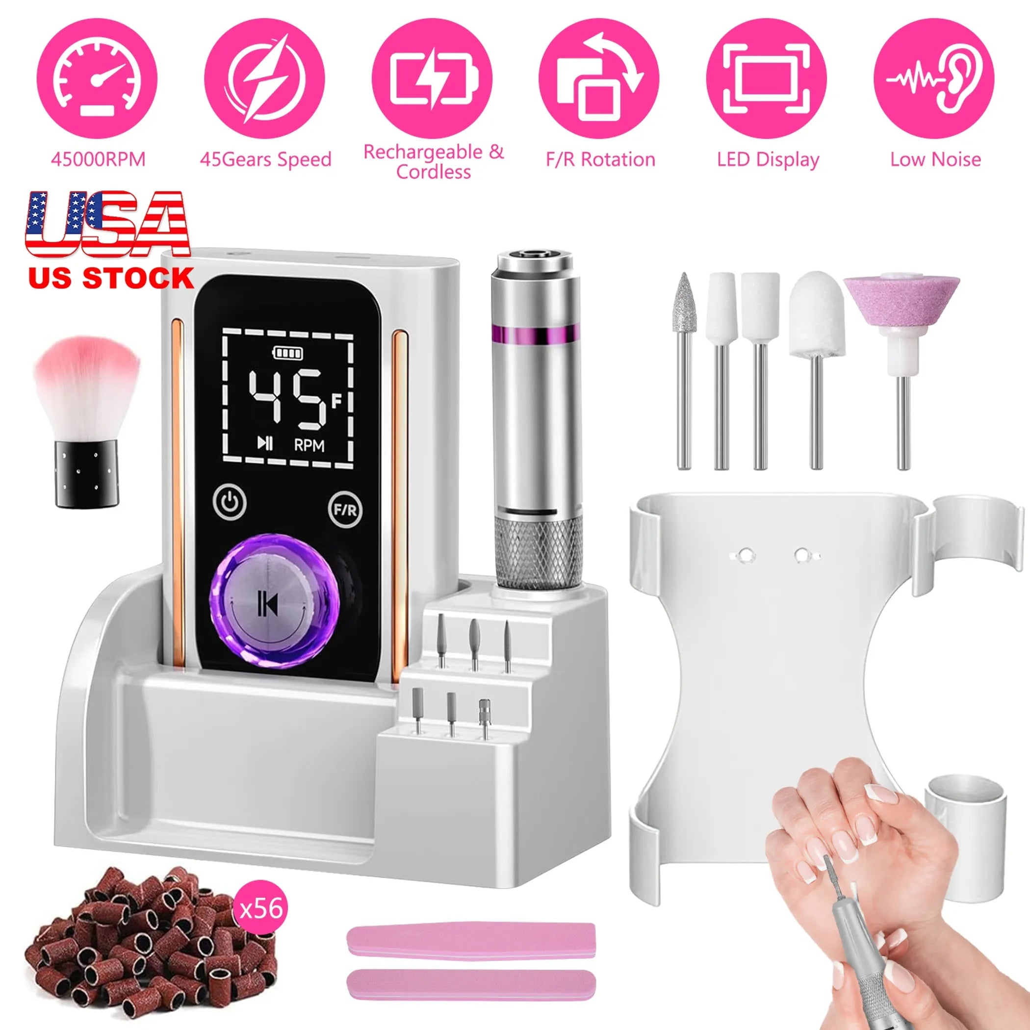 Portable Electric Nail Drill