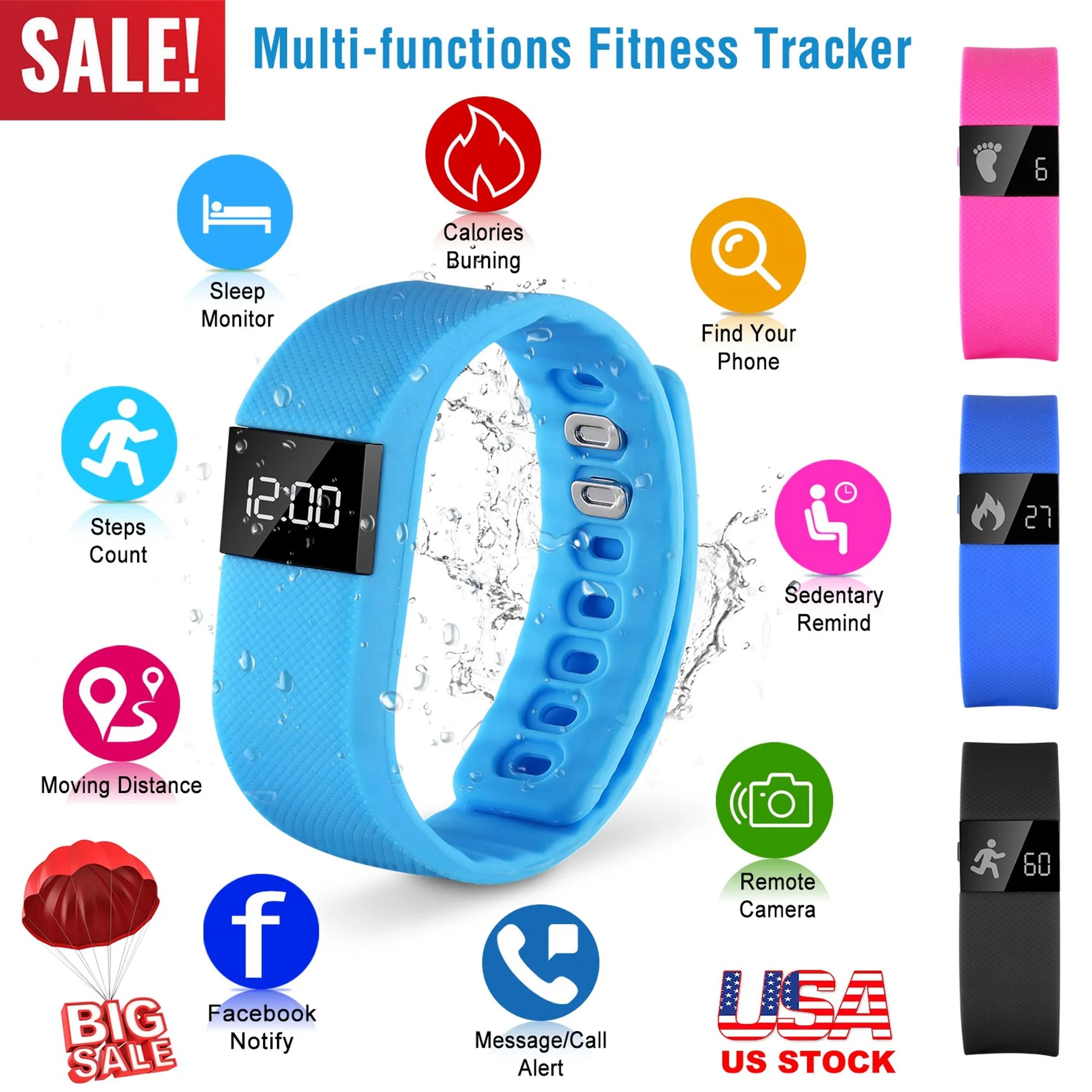 Fitness Tracker Activity Tracker Watch