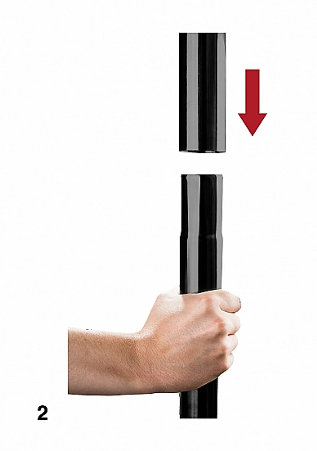 OUCH! DANCE POLE BLACK